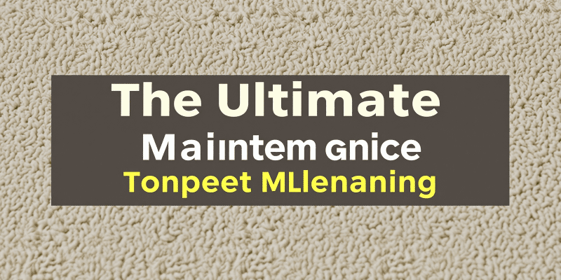 Featured image of post The Ultimate Guide to Carpet Maintenance