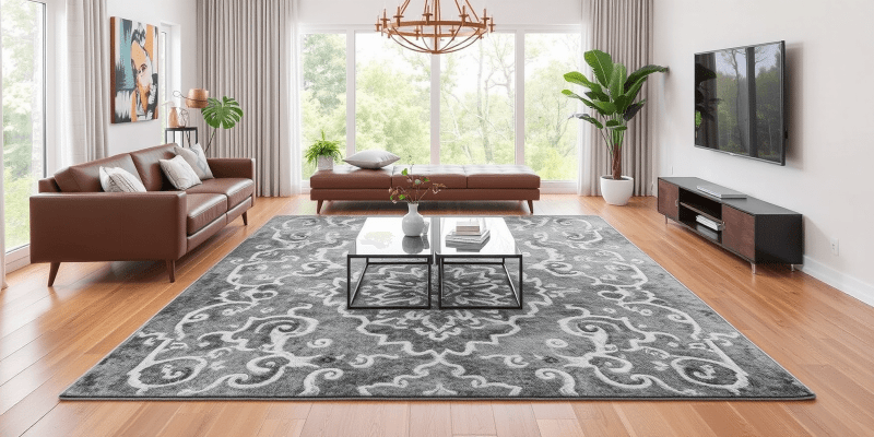 Featured image of post Transform Your Living Room with High-Quality Area Rugs